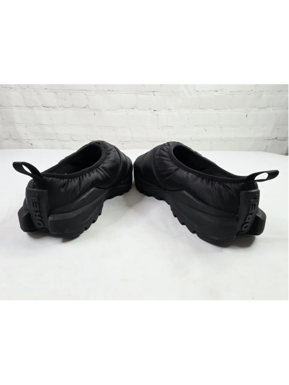 Sorel ONA RMX Black Puffy Waterproof Insulated Slip On Shoes Mules Women's 7.5 - Picture 5 of 7